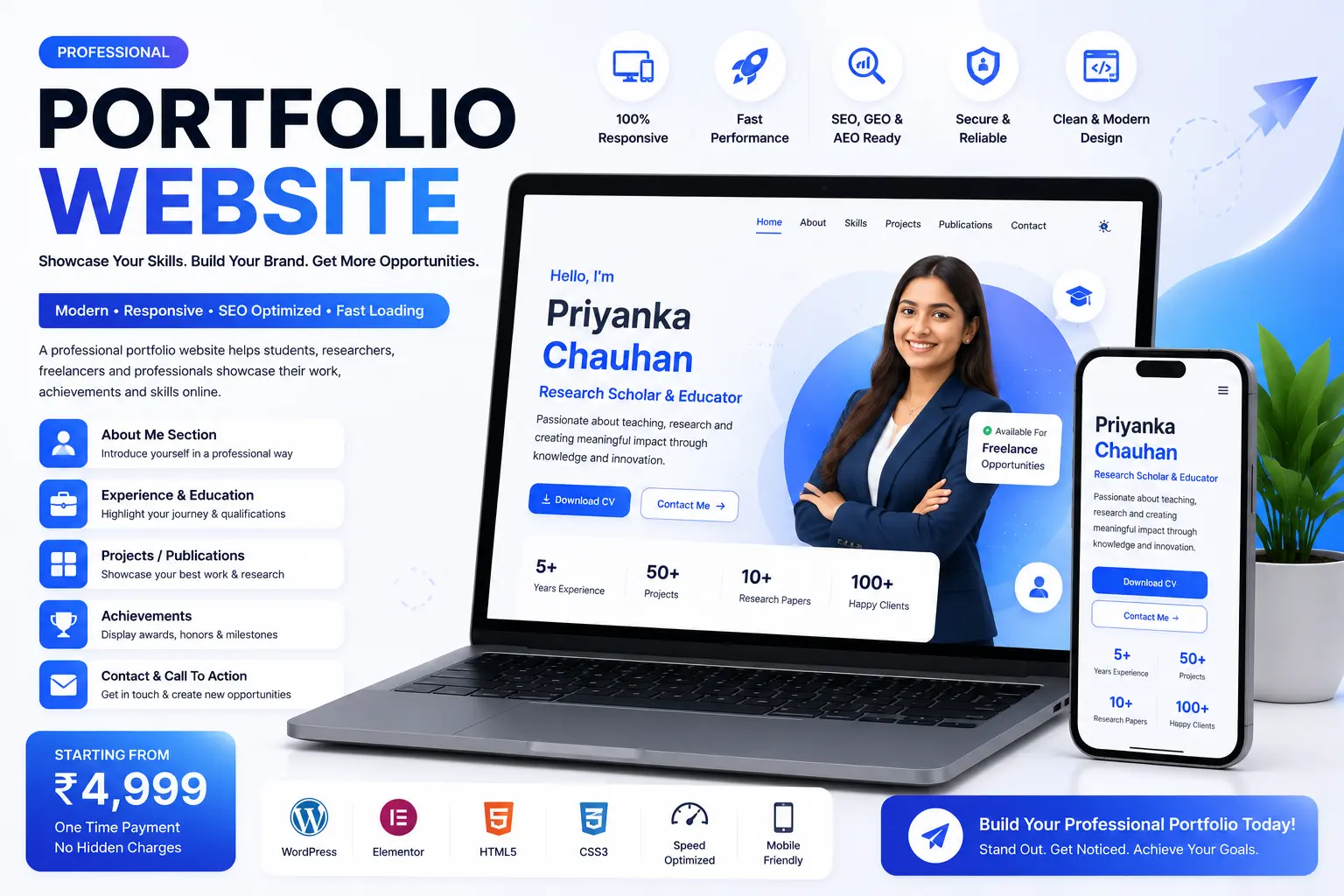 Portfolio Website Development